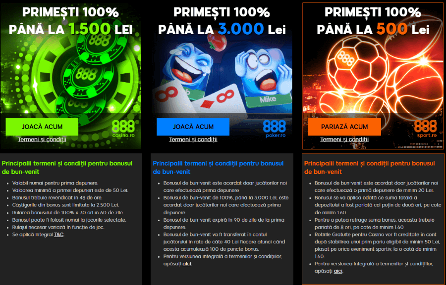 Platforme online 888