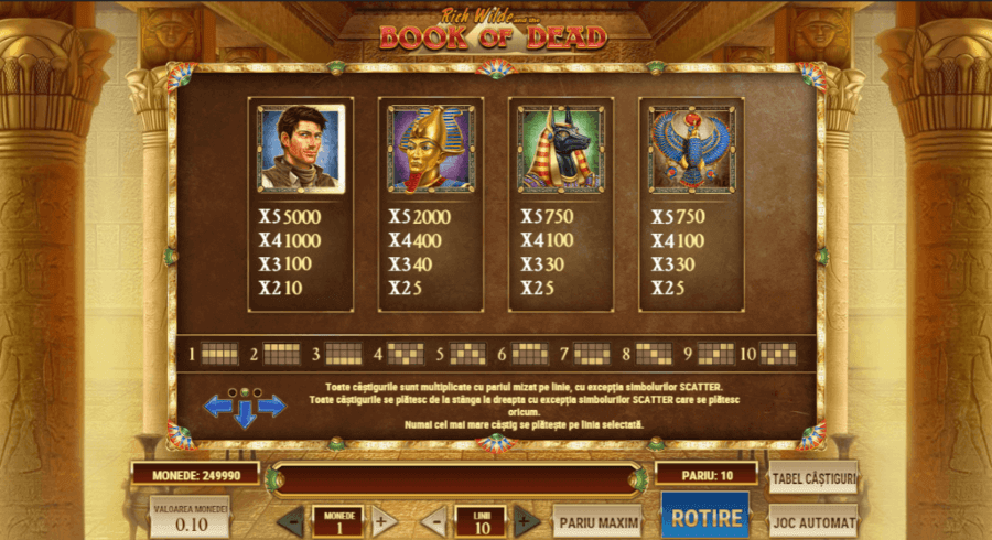 book of dead slot online gratuit