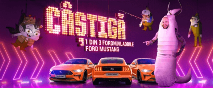 Vlad Cazino pune la Bătaie 3 Ford Mustang