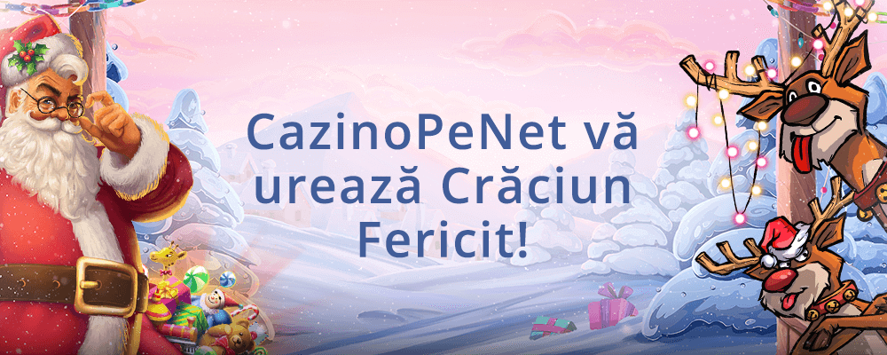 CazinoPeNet vă urează Crăciun Fericit!