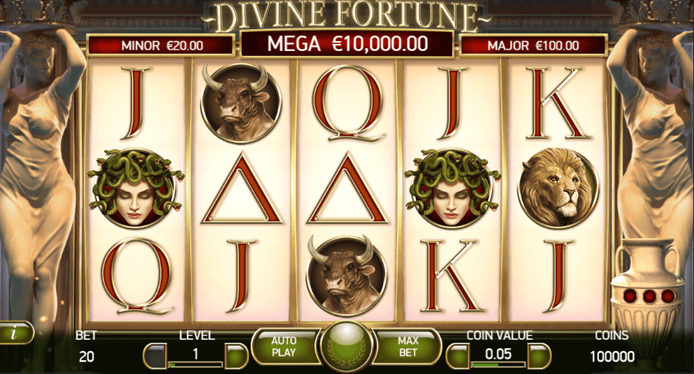 divine fortune slot netent