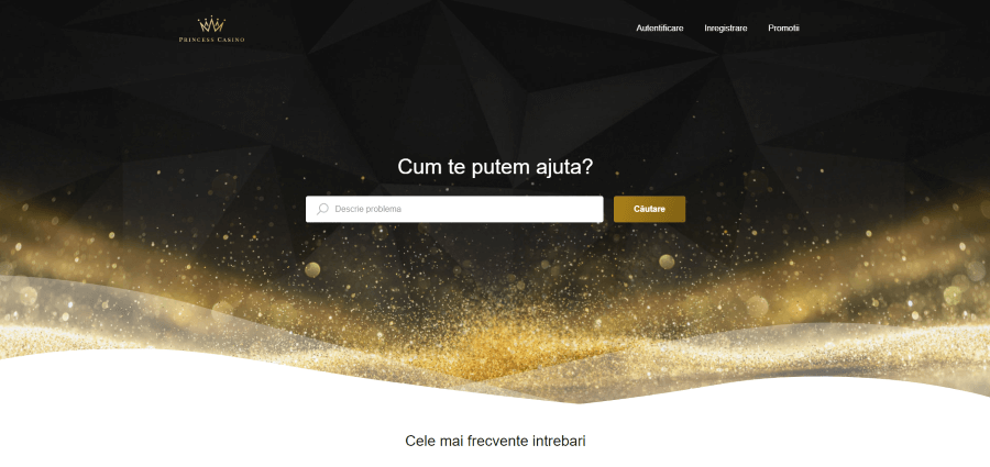 intrebari frecvente princess casino