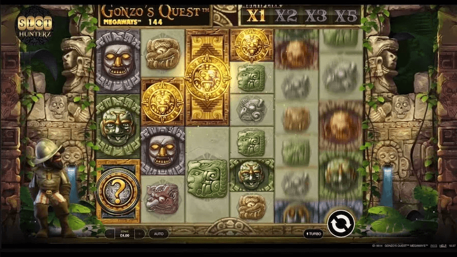 gonzo's quest megaways slot