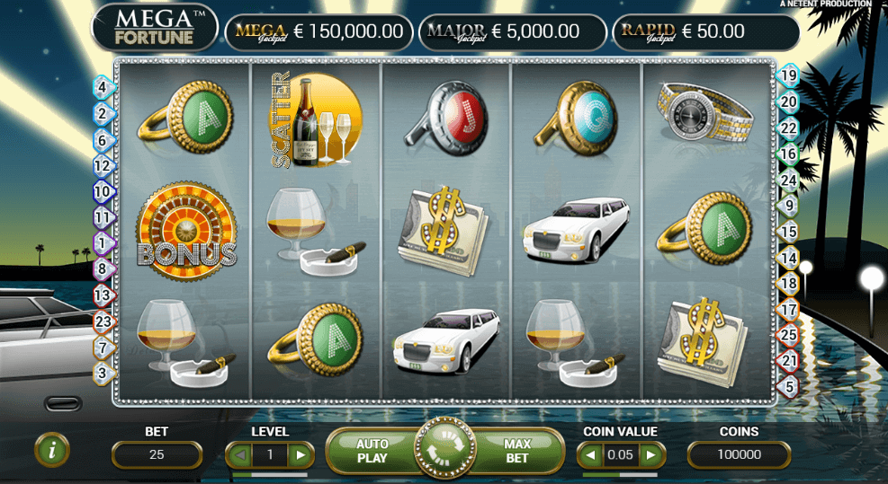 mega fortune slot online progresiv