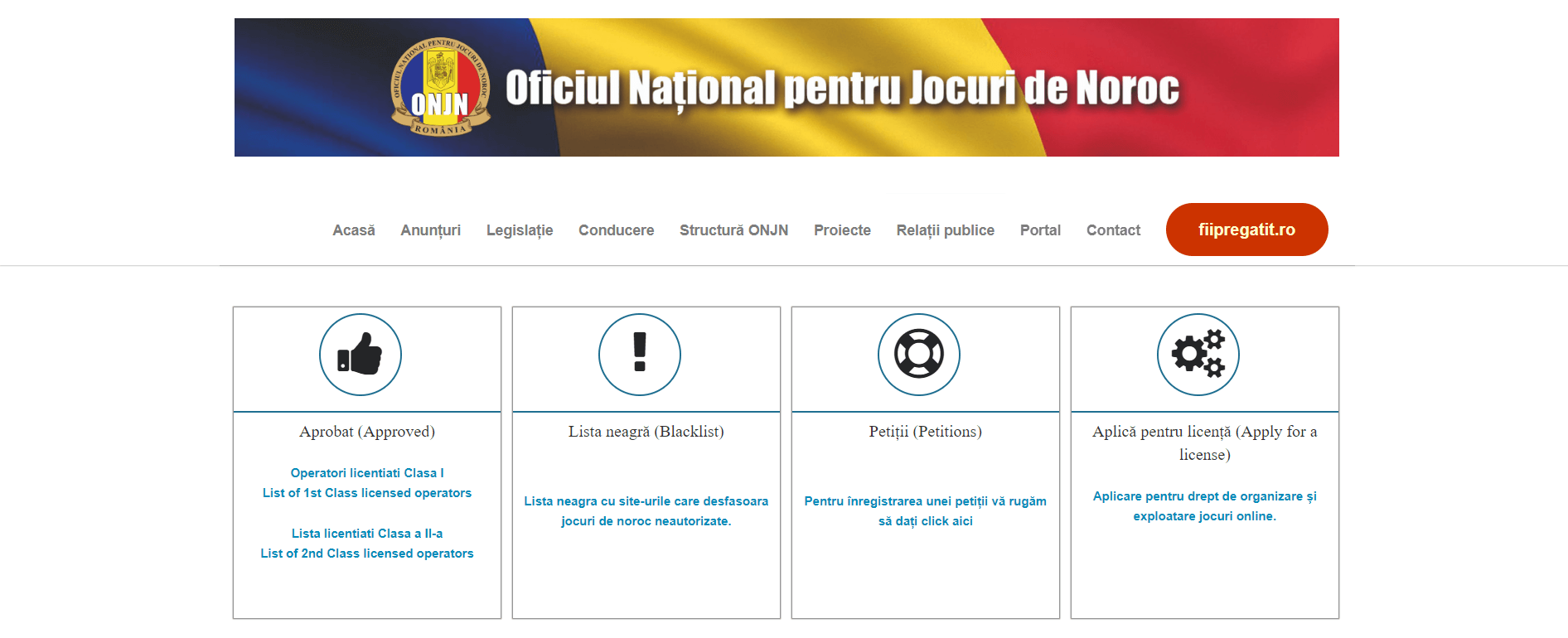 Oficiul Național pentru Jocuri de Noroc