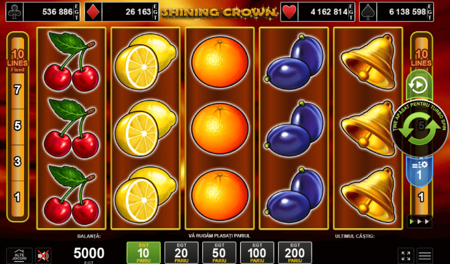 joaca shining crown gratuit