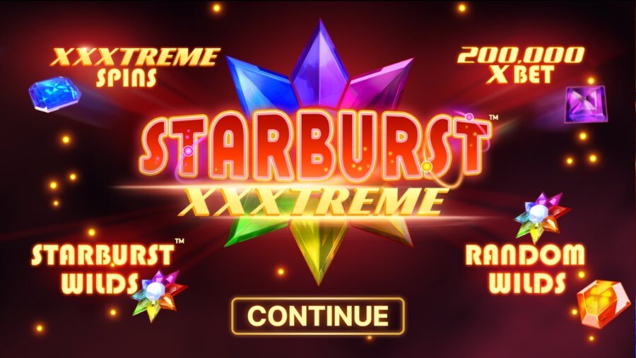 Starburst XXXtreme Slot functii