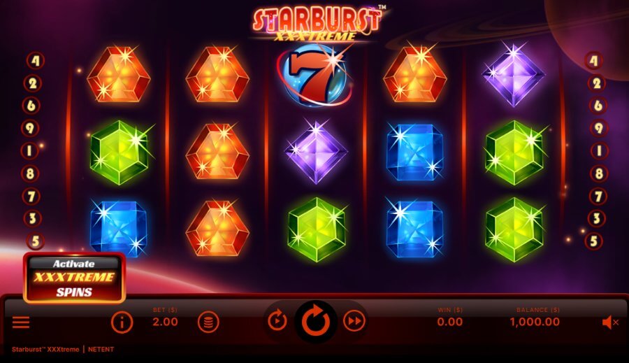 Starburst XXXtreme Slot