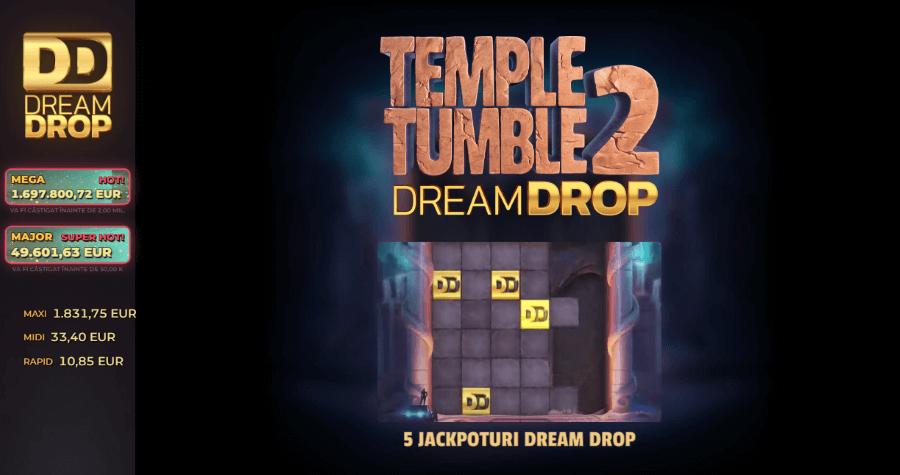 temple tumble 2 dream drop slot online