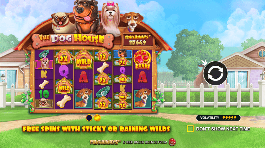 the dog house megaways slot