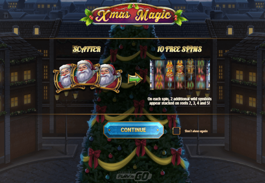 xmas magic slot online 