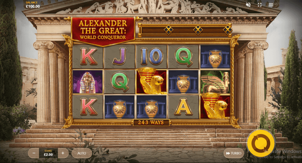Alexander The Great World Conqueror slot nou
