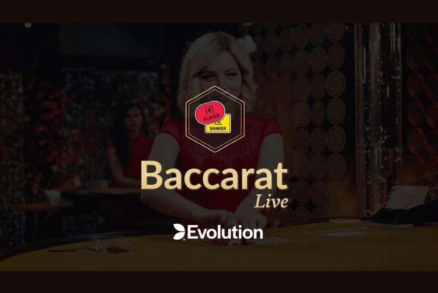 baccrat live evolution gaming