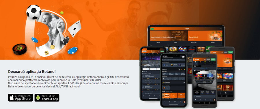 betano casino pe mobil