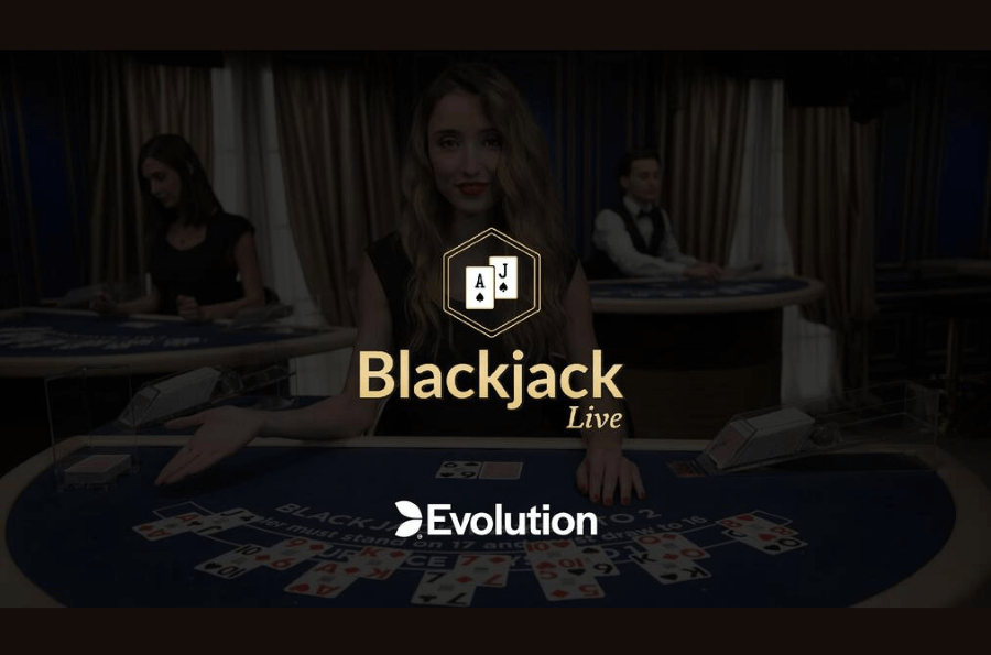 blackjack live evolution gaming
