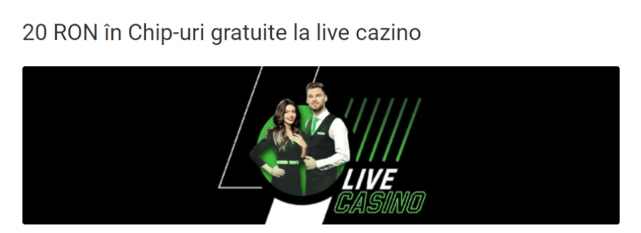bonus casino live unibet