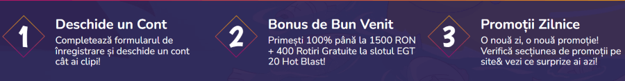 bonus jucători noi la Vlad Cazino