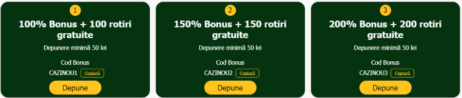 etape bonus bun venit gets bet online