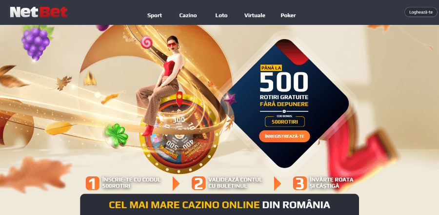 500 rotiri gratuite de Halloween NetBet