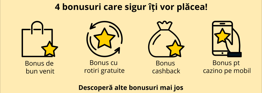 bonusuri cazino online Romania