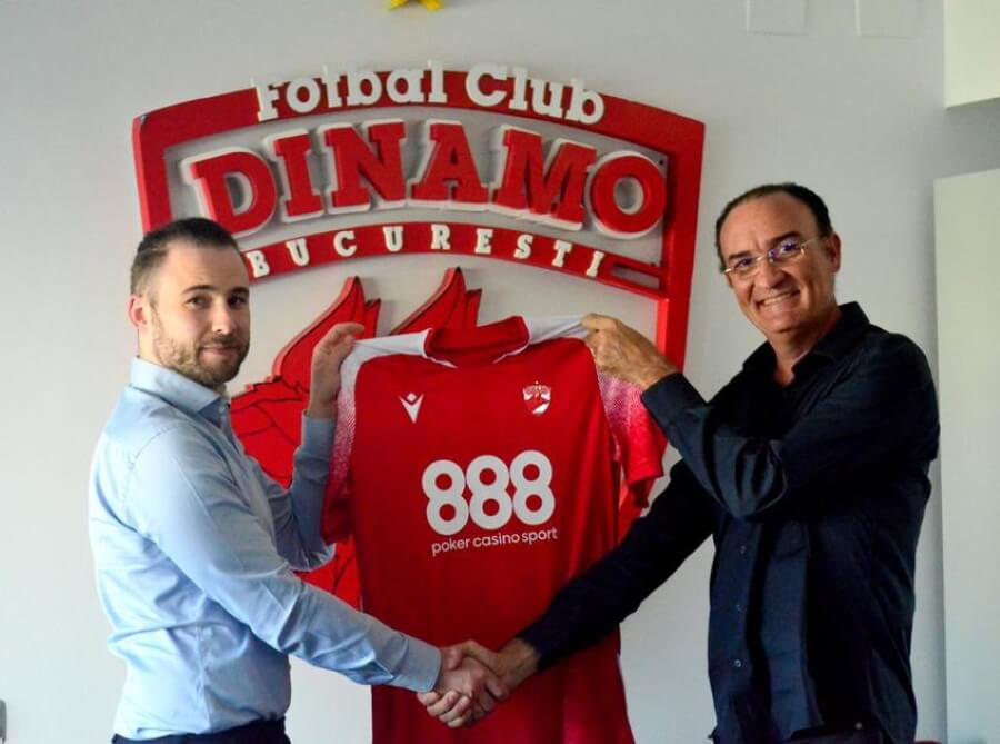 888 este Noul Sponsor FC Dinamo București