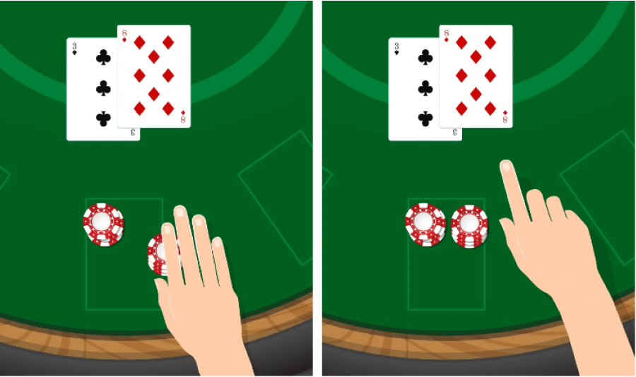 dubleaza la blackjack