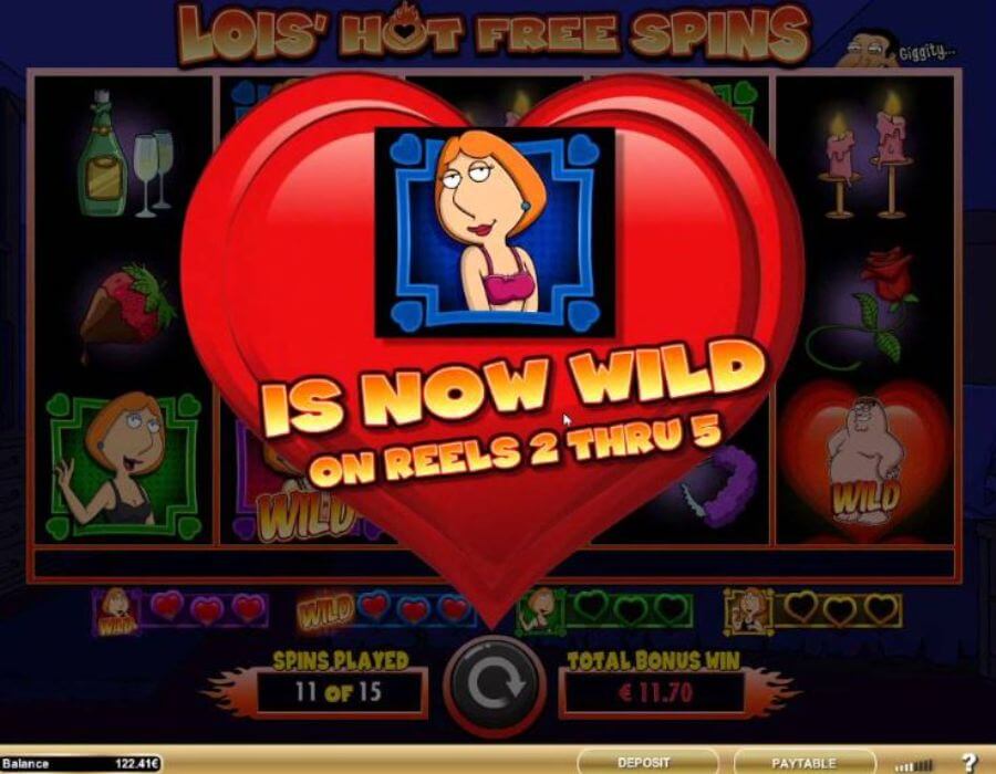 Family Guy slot online functii