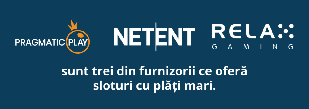 Netent ofera jocuri cu plati mari