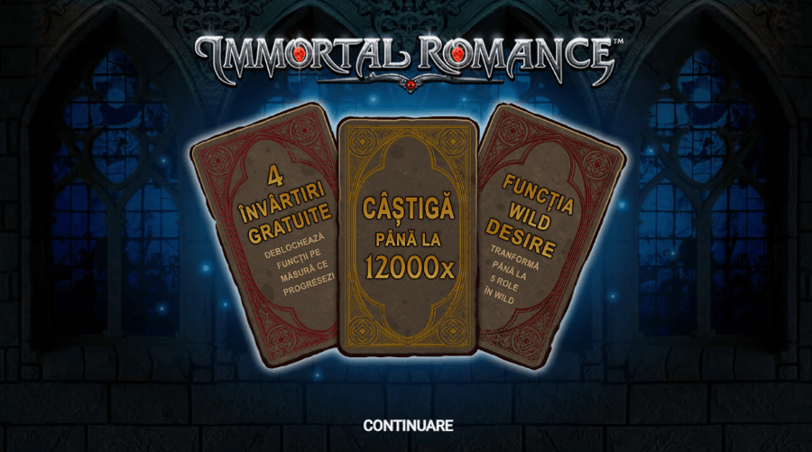 immortal romance slot online