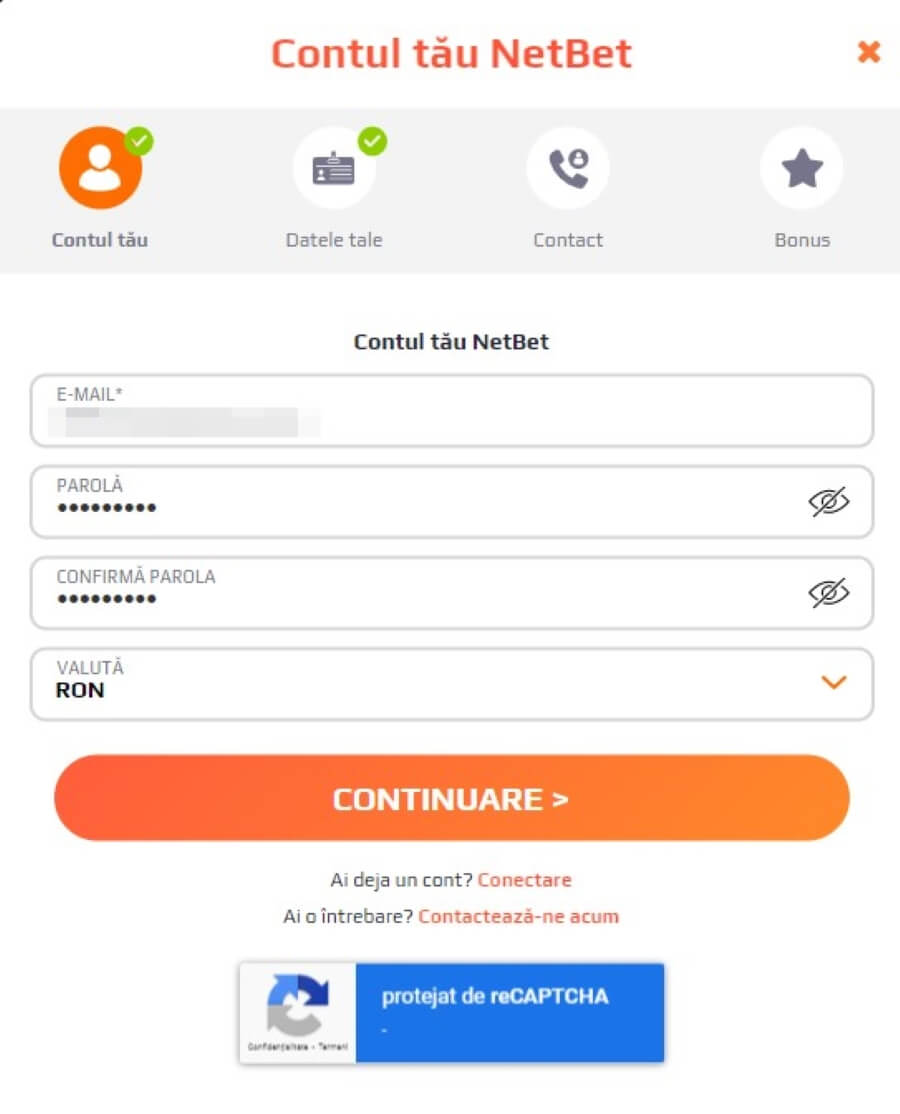 inregistrare cont netbet casino