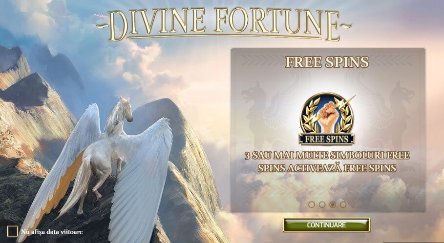 joaca online Divine Fortune