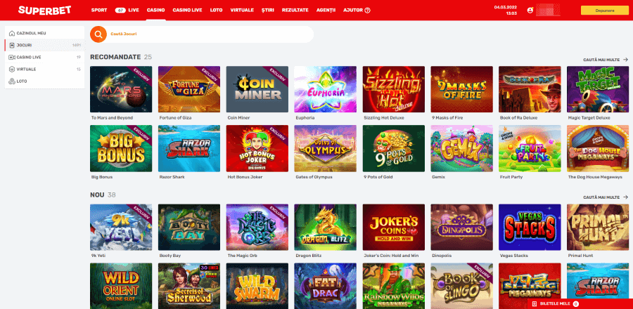 jocuri superbet online