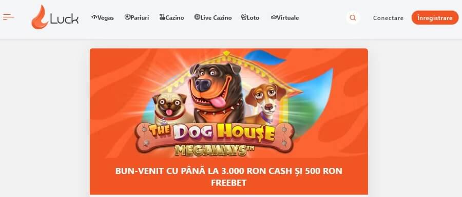 Luck Casino Bonus de Bun Venit