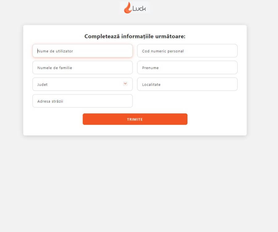Luck Casino înregistrare 2