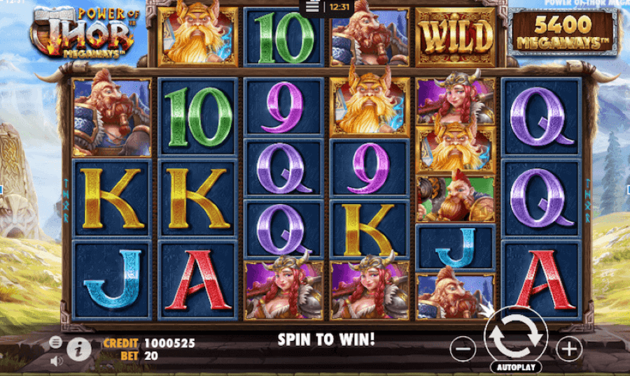 power of thor megaways slot