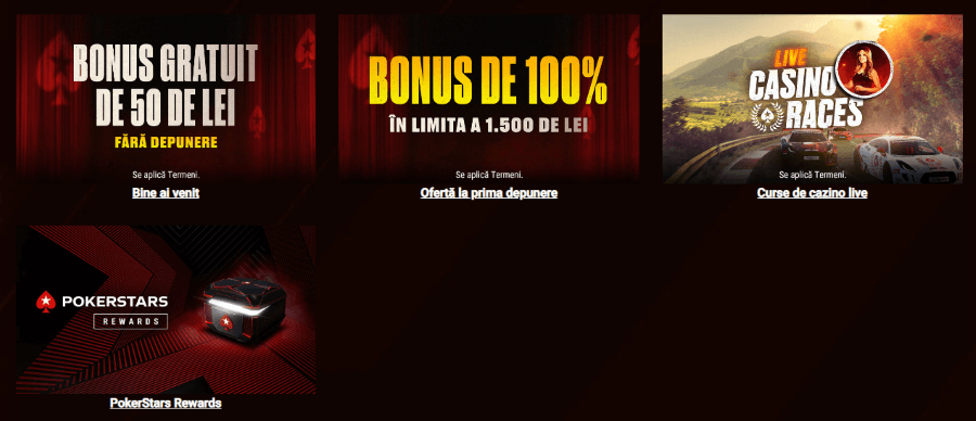 promotii pokerstars