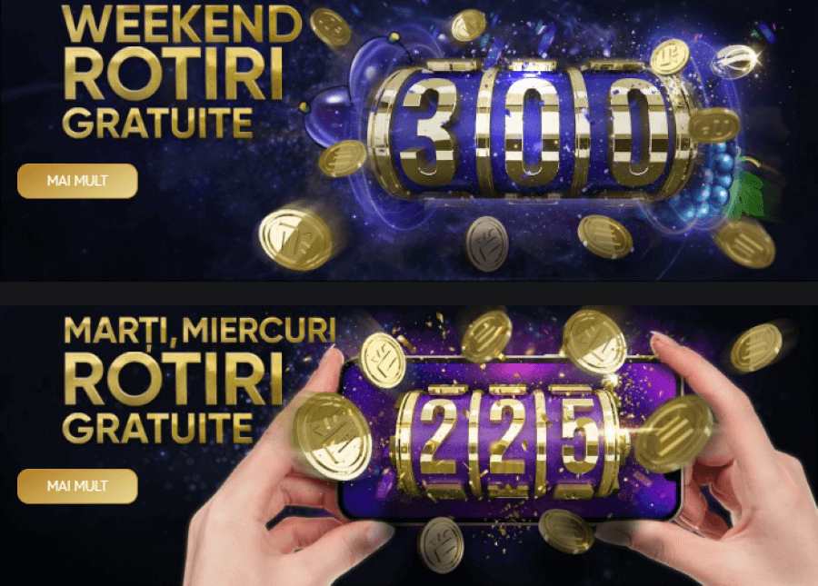 rotiri gratuite Conti Cazino