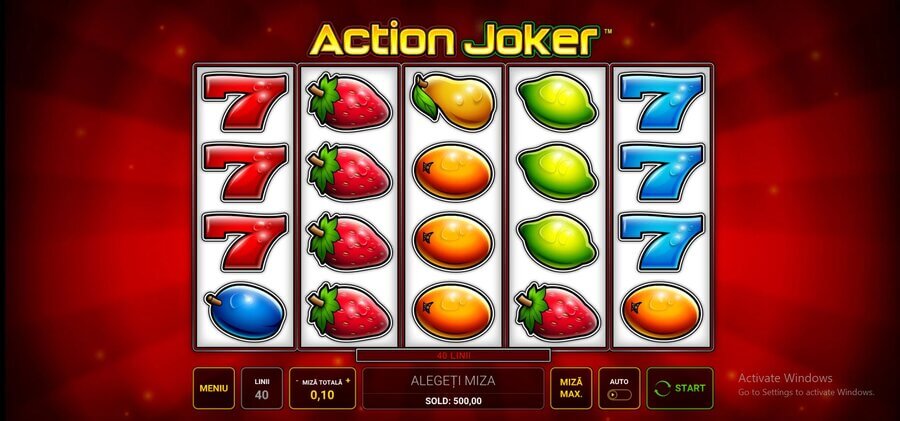 Action Joker slot online Novomatic