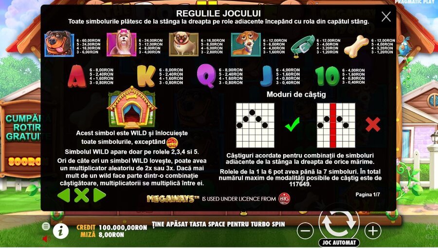 The dog house slot recenzie CazinoPeNet funcții speciale