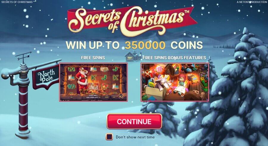 Secrets of Christmas slot online functii