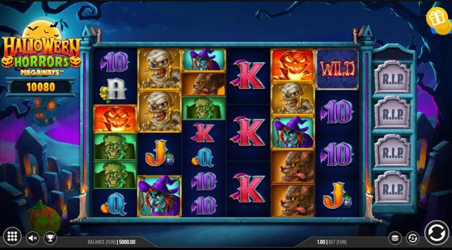 Halloween Horrors Megaways slot halloween