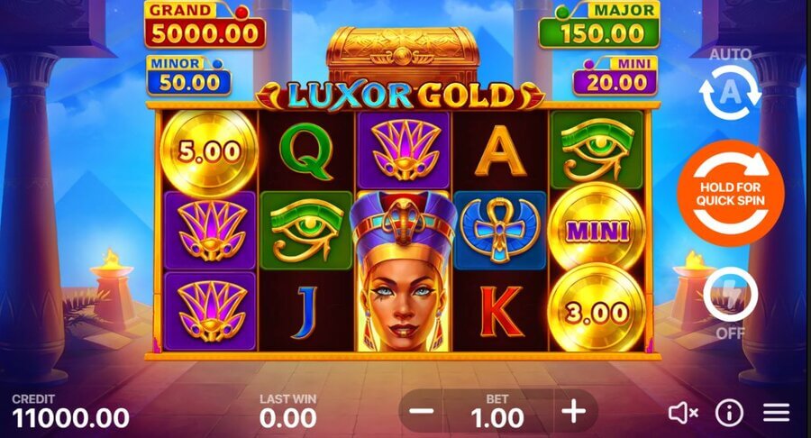 Joaca  Luxor Gold Hold and Win 