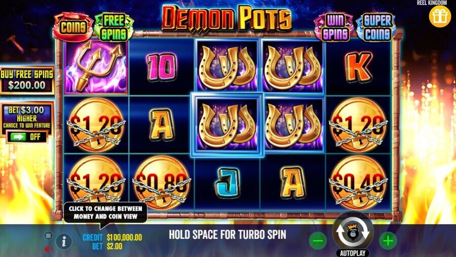 Demon Pots slot halloween