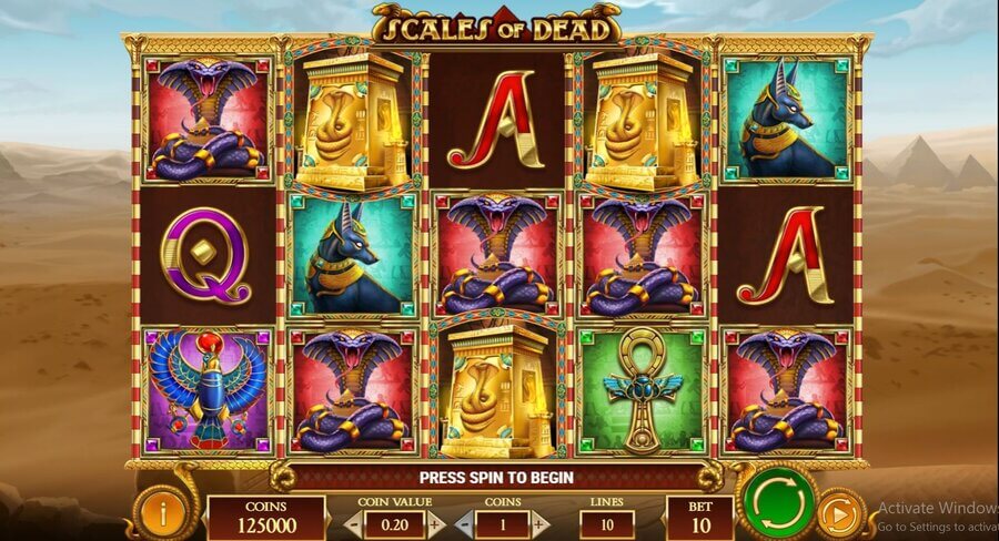 Scales of Dead slot