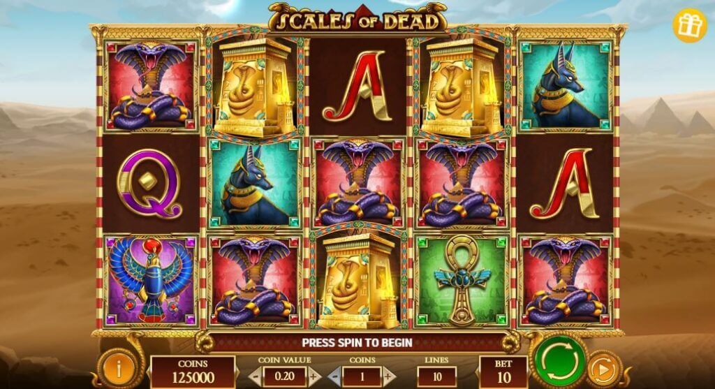 Scales of Dead Slot Halloween