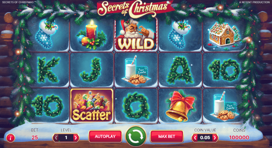 secrets of christmas slot online 