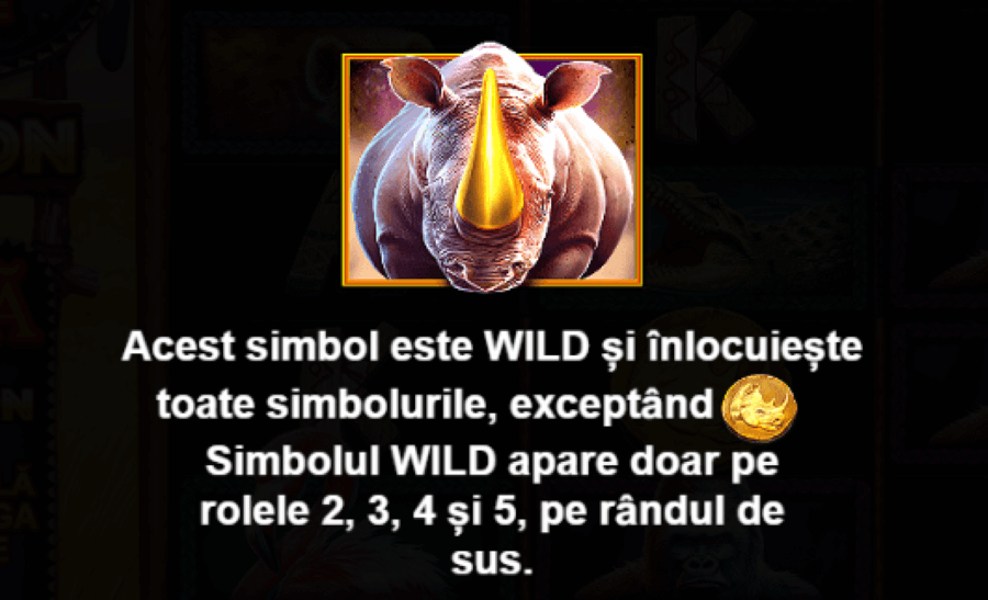 simbol Wild Great Rhino