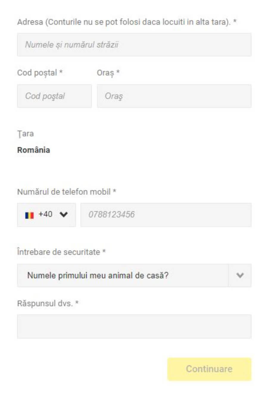 Unibet inregistrare 2