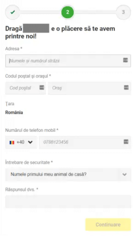 inregistrare unibet 2