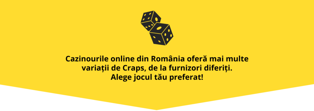 Variații Craps Online